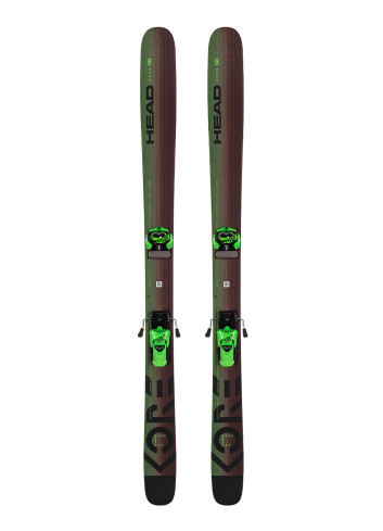 Narty allmountain freeride HEAD KORE 105 + wiązania TYROLIA ATTACK 13 z GRIP WALK