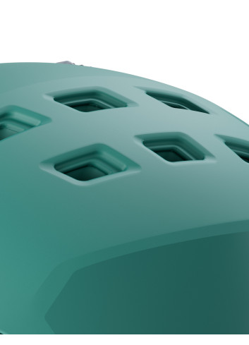 Kask narciarski damski z wbudowaną szybą HEAD RACHEL PRO green