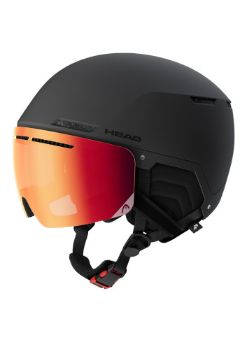 Kask narciarski męski z wbudowaną szybą HEAD CINEMA PRO anthracite