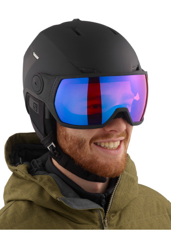Kask narciarski z wbudowaną szybą SALOMON PIONEER LT VISOR