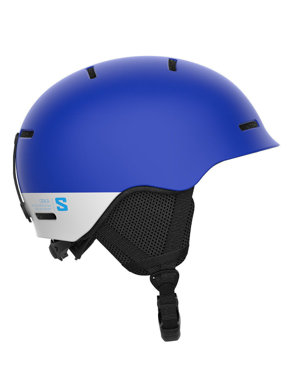 Kask narciarski dziecięcy SALOMON ORKA race blue