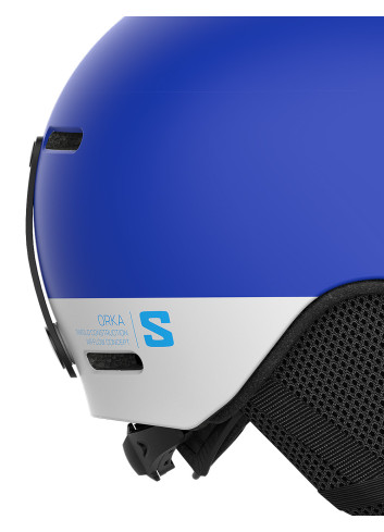Kask narciarski dziecięcy SALOMON ORKA race blue