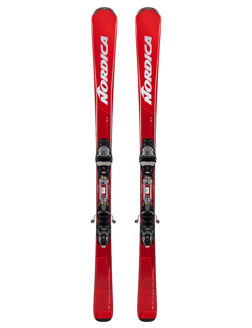 Narty męskie NORDICA SPITFIRE 75R + wiązania MARKER COMPACT10 z GRIP WALK
