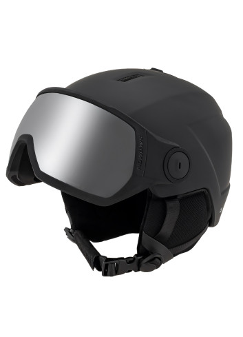 Kask narciarski z wbudowaną szybą SALOMON PIONEER LT VISOR black