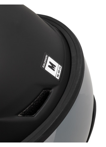 Kask narciarski z wbudowaną szybą SALOMON PIONEER LT VISOR black