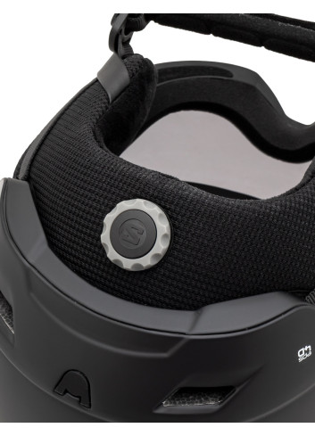 Kask narciarski z wbudowaną szybą SALOMON PIONEER LT VISOR black