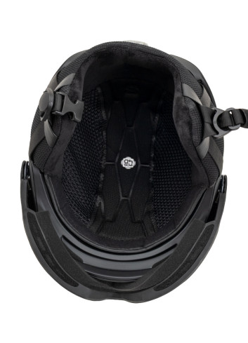 Kask narciarski z wbudowaną szybą SALOMON PIONEER LT VISOR black