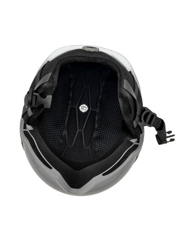 Kask narciarski z wbudowaną szybą SALOMON ICON LT VISOR white