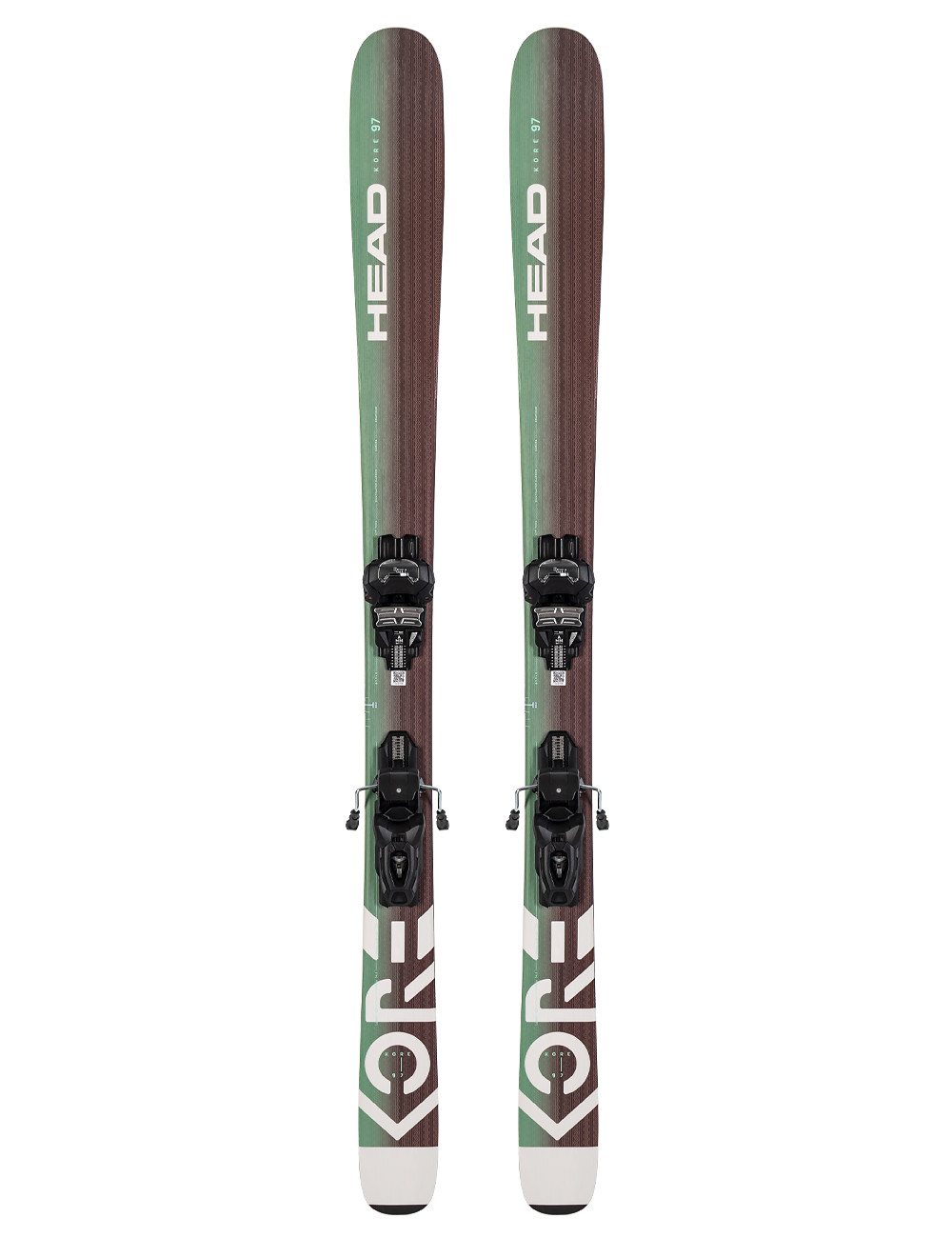 Narty allmountain damskie HEAD KORE 97 W + wiązania TYROLIA ATTACK 11 z GRIP WALK