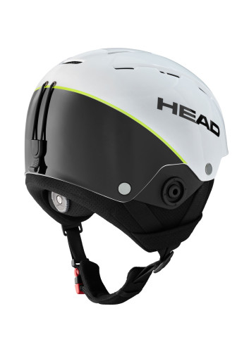 Kask narciarski sportowy HEAD TEAM SL z GARDĄ OCHRONNĄ