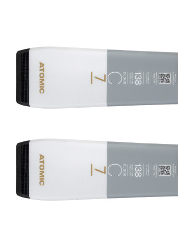 Narty damskie ATOMIC CLOUD C7 white + wiązania ATOMIC M10 z GRIP WALK    2026