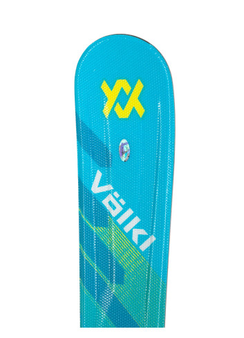 Narty dziecięce VÖLKL PEREGRINE JR + wiązania MARKER VMOTION 4.5 z GRIP WALK