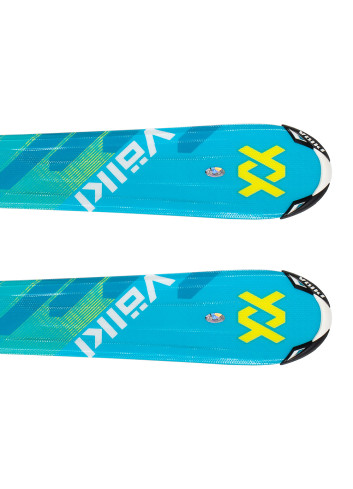 Narty dziecięce VÖLKL PEREGRINE JR + wiązania MARKER VMOTION 4.5 z GRIP WALK