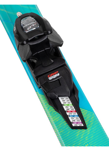 Narty dziecięce VÖLKL PEREGRINE JR + wiązania MARKER VMOTION 7.0 z GRIP WALK