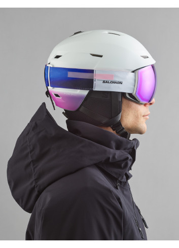 Kask narciarski Salomon PIONEER LT PRO white gradient