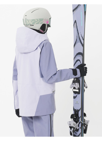 Kask narciarski Salomon BRIGADE INDEX MIPS grey violet