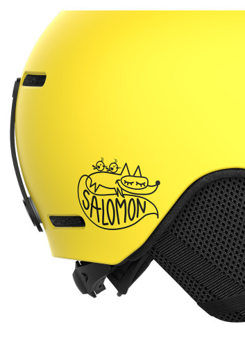 Kask narciarski dziecięcy SALOMON ORKA vibrant yellow