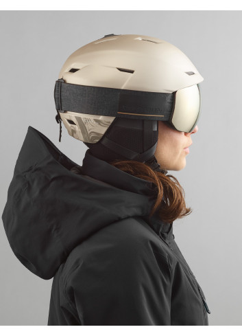 Kask narciarski Salomon ICON LT PRO light bronze