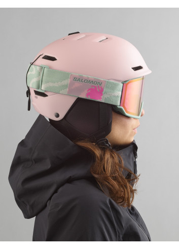 Kask narciarski Salomon HUSK heavenly pink