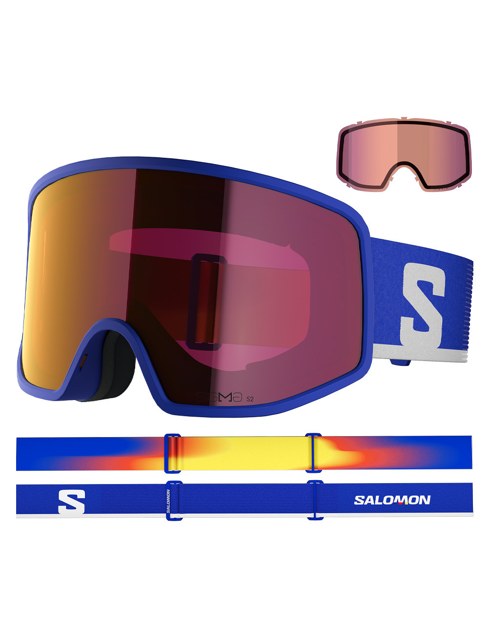 Gogle narciarskie SALOMON SENTRY PRO SIGMA race + dodatkowa szyba
