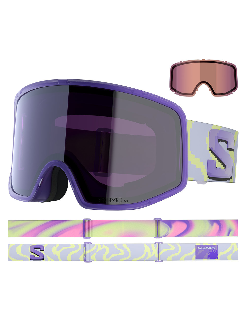 Gogle narciarskie SALOMON SENTRY PRO SIGMA uviolet + dodatkowa szyba