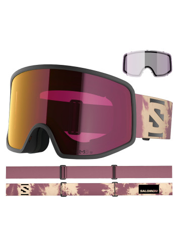 Gogle narciarskie SALOMON SENTRY PRO SIGMA black + dodatkowa szyba