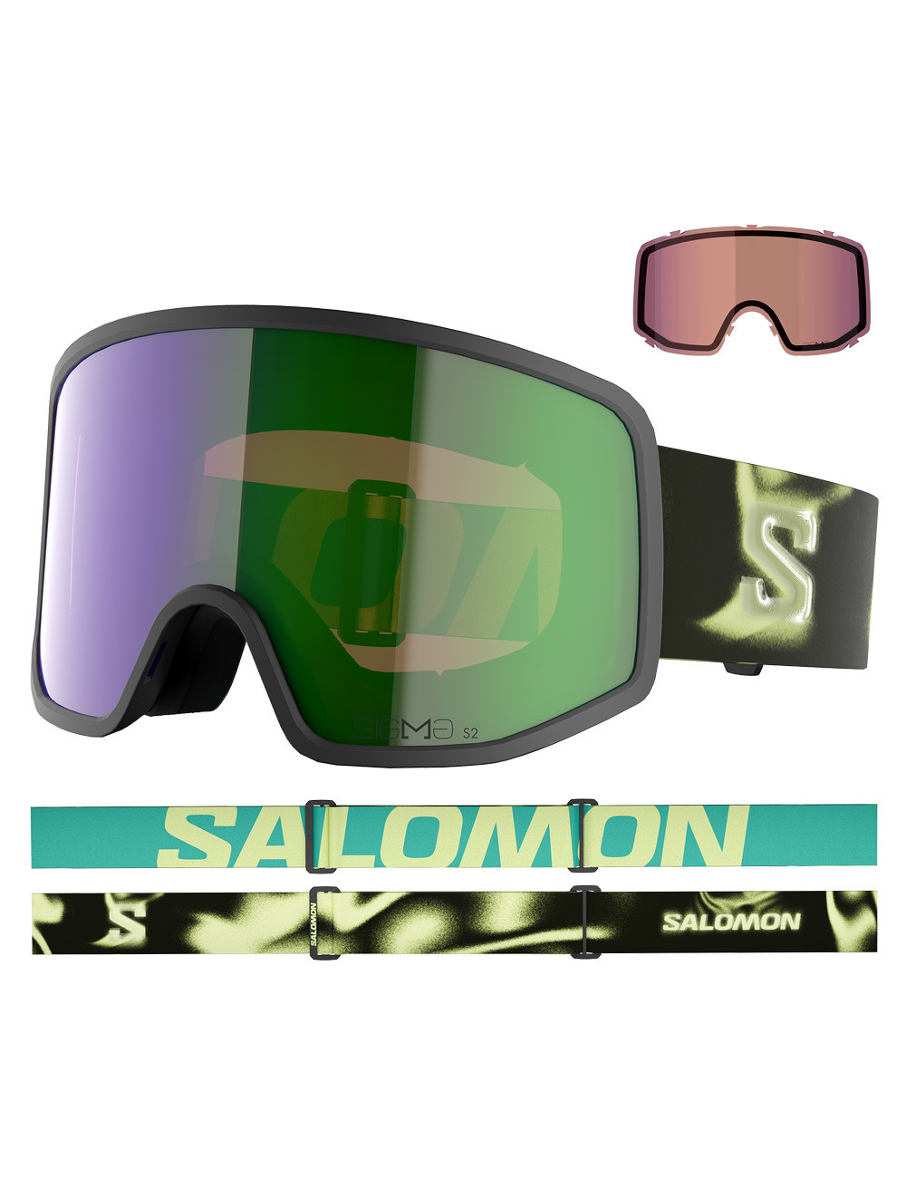 Gogle narciarskie SALOMON SENTRY PRO S SIGMA black + dodatkowa szyba