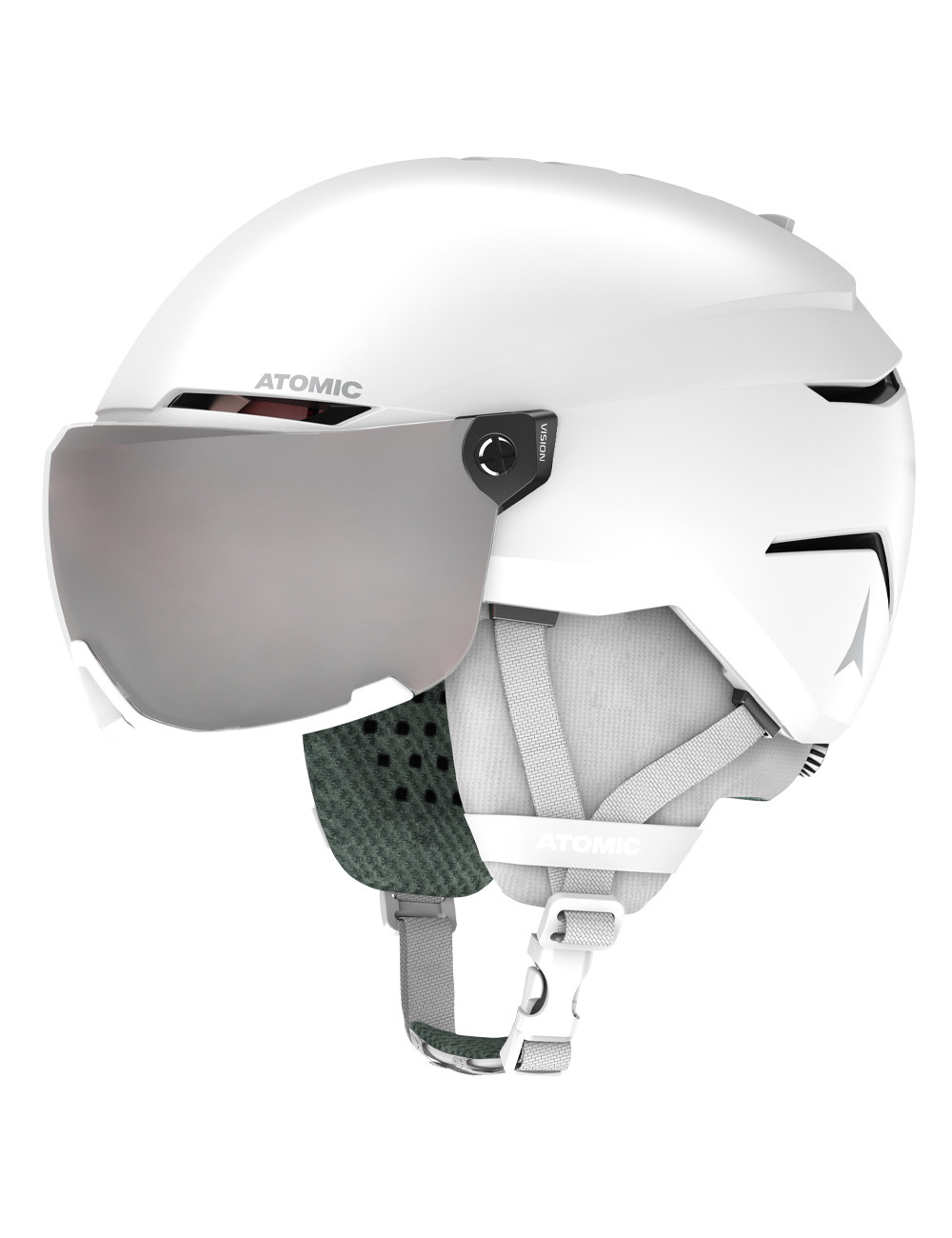 Kask narciarski dziecięcy ATOMIC SAVOR VISOR JR white