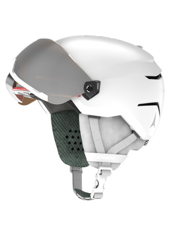 Kask narciarski dziecięcy ATOMIC SAVOR VISOR JR white