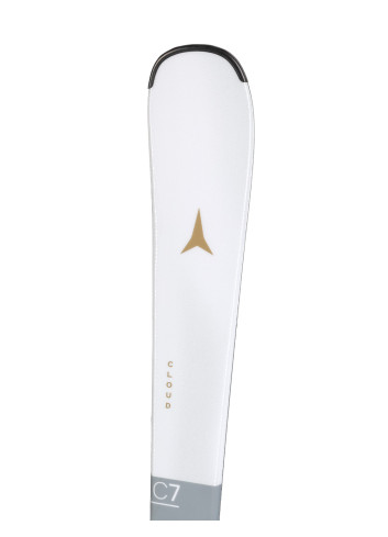 Narty damskie ATOMIC CLOUD C7 white + wiązania ATOMIC M10 z GRIP WALK    2026