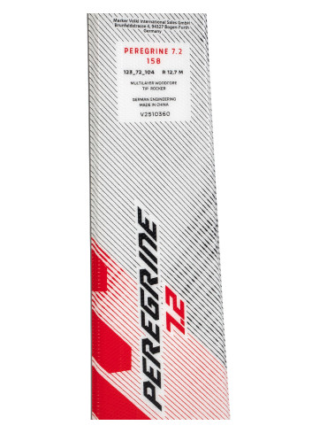 Narty allround VÖLKL PEREGRINE 7.2 + wiązania MARKER TP10 z GRIP WALK