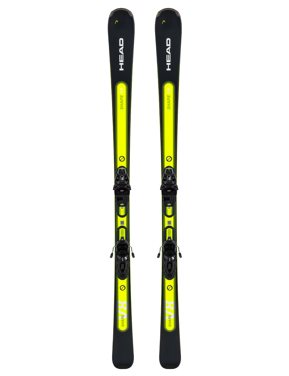 Narty allround HEAD SHAPE E-V8 + wiązania HEAD PRW 11 z GRIP WALK   2024