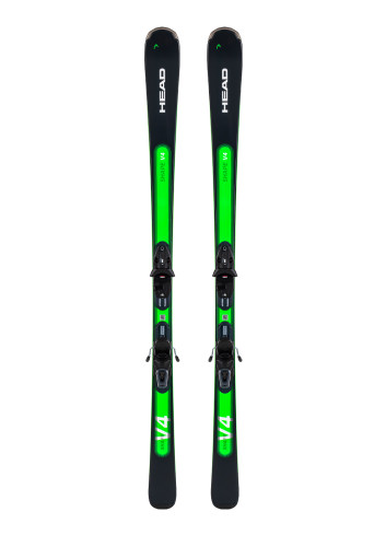 Narty allround HEAD SHAPE V4 green + wiązanie HEAD PR 10 z GRIP WALK
