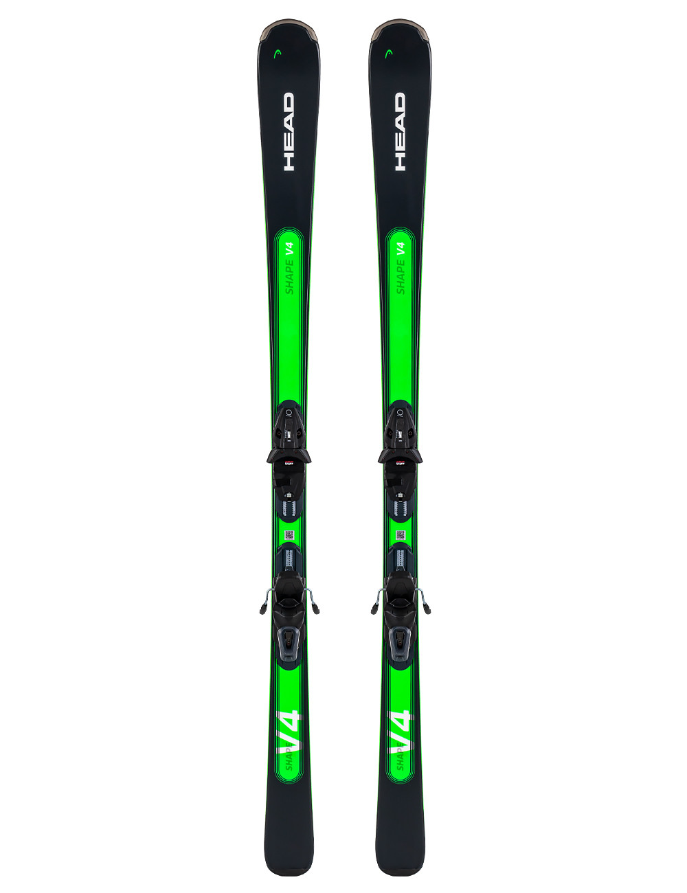 Narty allround HEAD SHAPE V4 green + wiązanie HEAD PR 10 z GRIP WALK