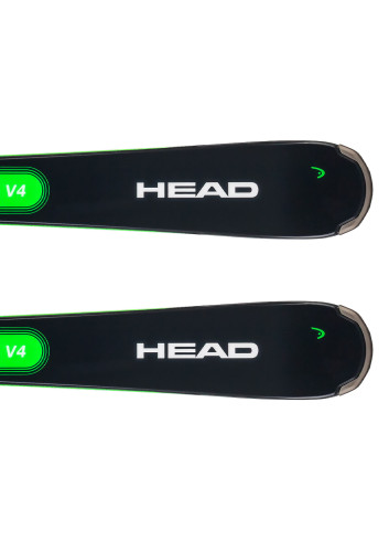 Narty allround HEAD SHAPE V4 green + wiązanie HEAD PR 10 z GRIP WALK