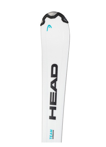Narty dziecięce HEAD SUPERSHAPE TEAM + wiązania HEAD JRS 7.5 z GRIP WALK    2025
