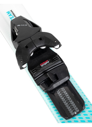 Narty dziecięce HEAD SUPERSHAPE TEAM + wiązania HEAD JRS 7.5 z GRIP WALK    2025