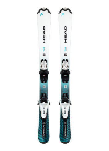 Narty dziecięce HEAD SUPERSHAPE TEAM + wiązania HEAD JRS 4.5 z GRIP WALK   2025