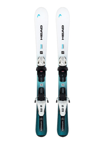 Narty dziecięce HEAD SUPERSHAPE TEAM + wiązania HEAD JRS 4.5 z GRIP WALK