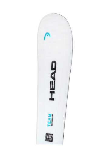 Narty dziecięce HEAD SUPERSHAPE TEAM + wiązania HEAD JRS 4.5 z GRIP WALK