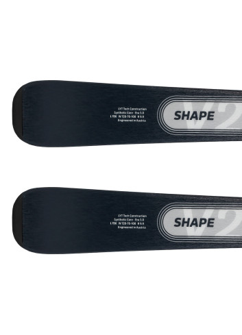 Narty męskie HEAD SHAPE V2 + wiązania HEAD PR 11 z GRIP WALK   2024