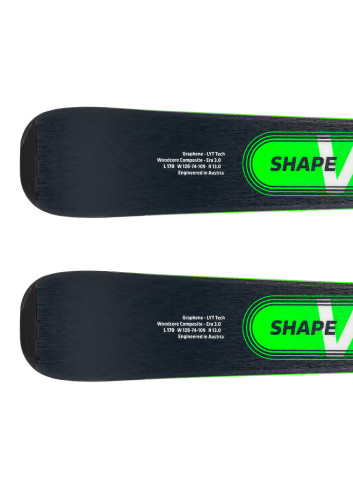 Narty męskie HEAD SHAPE V4 + wiązania HEAD PR 11 z GRIP WALK