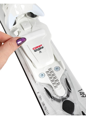 Narty damskie ROSSIGNOL NOVA 7 LTD + wiązania LOOK XPRESS 11 W z GRIP WALK   2026
