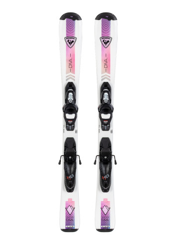 Narty dziecięce ROSSIGNOL DIVA JR + wiązania LOOK KID 4.5 z GRIP WALK   2026