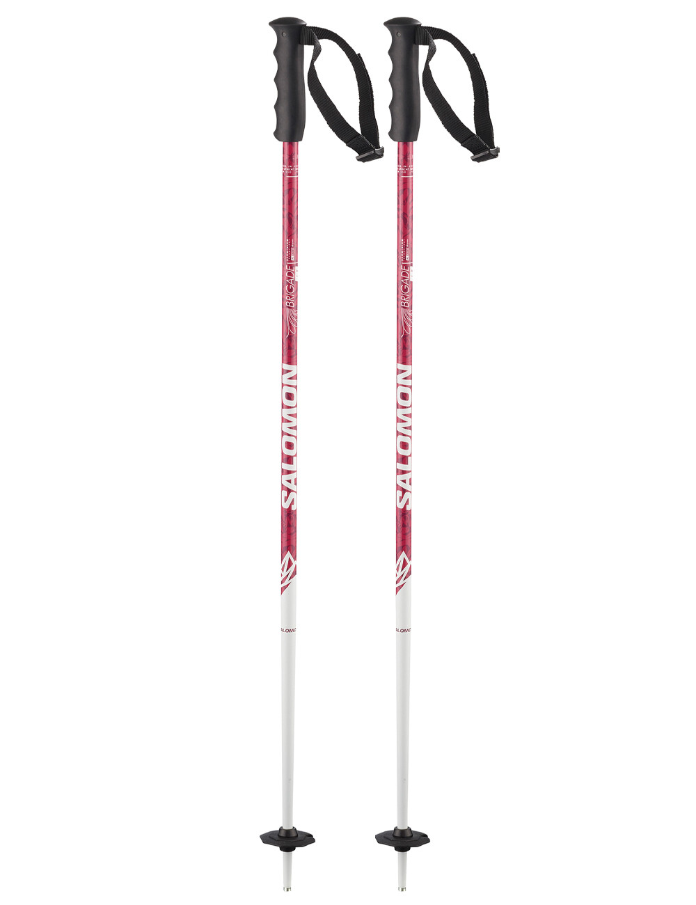 Kije narciarskie juniorskie SALOMON BRIGADE JR pink