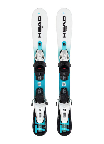Narty dziecięce HEAD SUPERSHAPE TEAM + wiązania HEAD JRS 4.5 z GRIP WALK