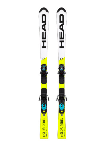 Narty juniorskie HEAD WORLDCUP REBEL E.SL + wiązania HEAD EVO 9 z GRIP WALK