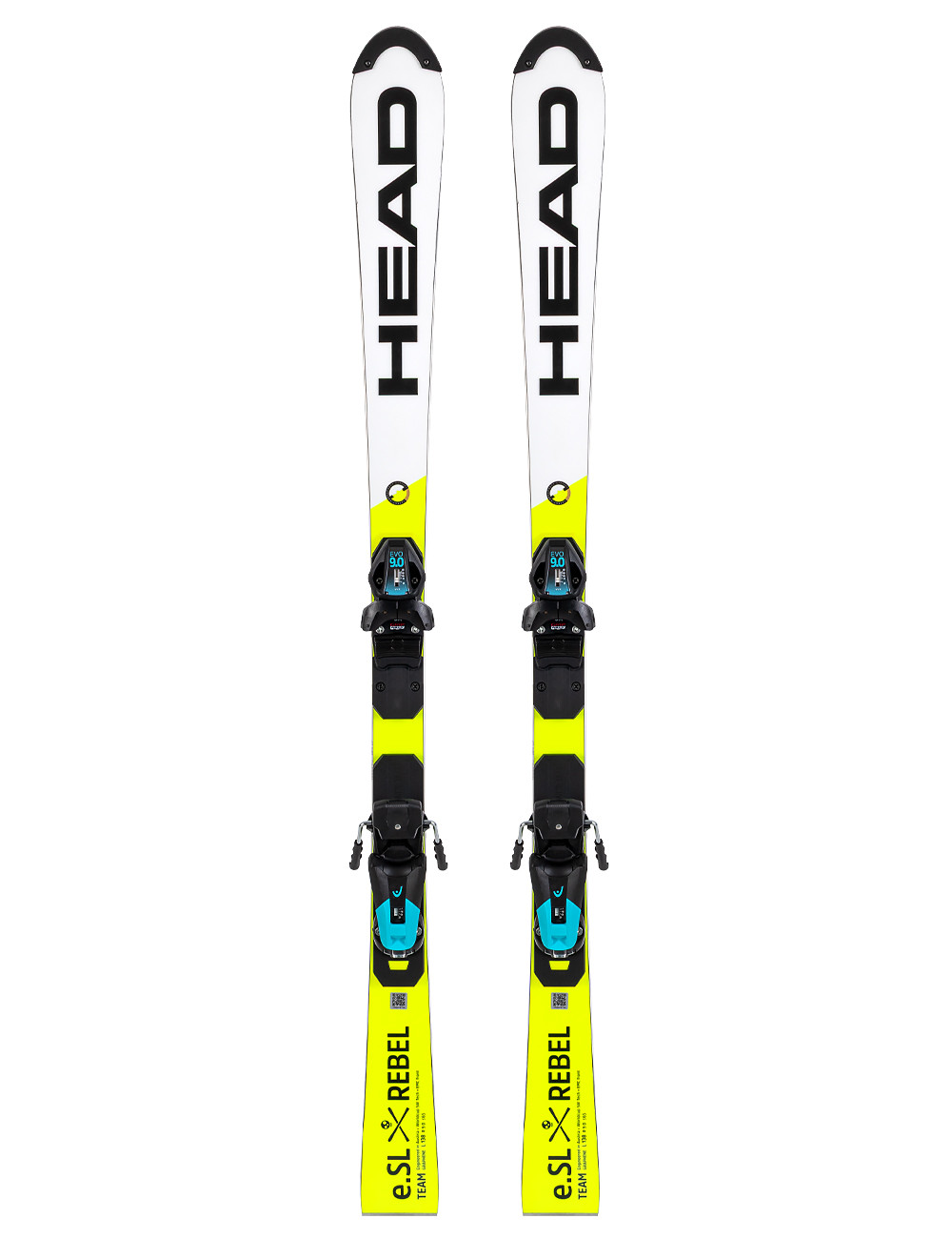 Narty juniorskie HEAD WORLDCUP REBEL E.SL + wiązania HEAD EVO 9 z GRIP WALK