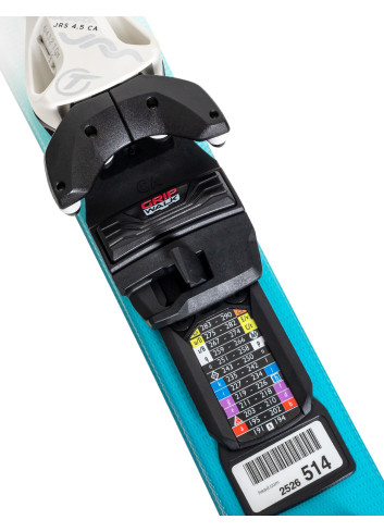 Narty dziecięce HEAD SUPERSHAPE TEAM + wiązania HEAD JRS 4.5 z GRIP WALK