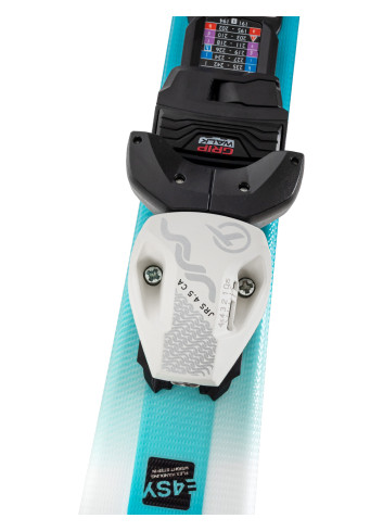 Narty dziecięce HEAD SUPERSHAPE TEAM + wiązania HEAD JRS 4.5 z GRIP WALK